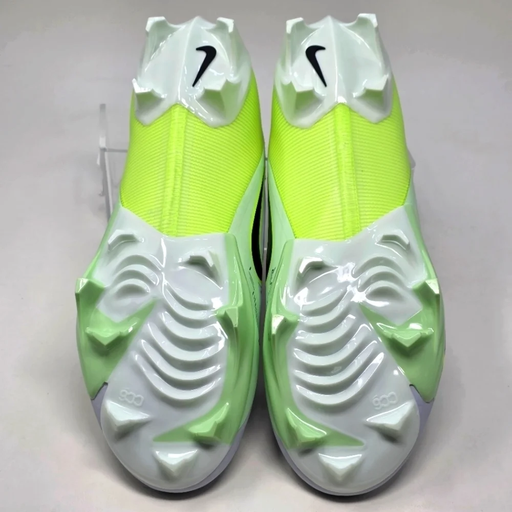 Nike Vapor Edge Pro 360 2 Cleats Mens Sz 10.5 Pure Platinum Green DA5456-004 New